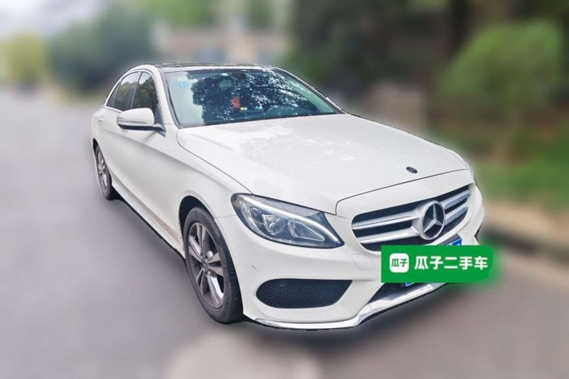 Used Mercedes-Benz C-Class 2017 Facelift C 200 L Sport Edition Front Right 45 Deg
