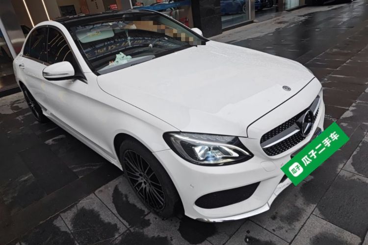 Used Mercedes-Benz C-Class 2017 Facelift C 200 L Sport Edition Front Right 45 Deg