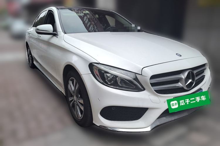 Used Mercedes-Benz C-Class 2017 C 200 L Sport Edition Front Right 45 Deg