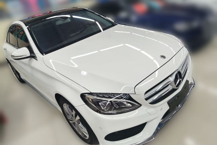 Used Mercedes-Benz C-Class 2017 Facelift C 200 L Sport Edition Front Right 45 Deg