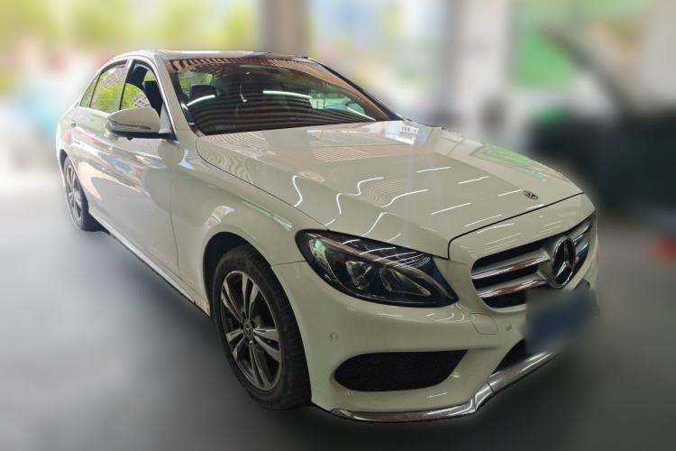 Used Mercedes-Benz C-Class 2017 Facelift C 200 L Sport Edition Front Right 45 Deg