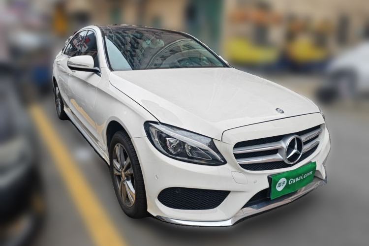 Used Mercedes-Benz C-Class 2017 Facelift C 200 L Sport Edition Front Right 45 Deg