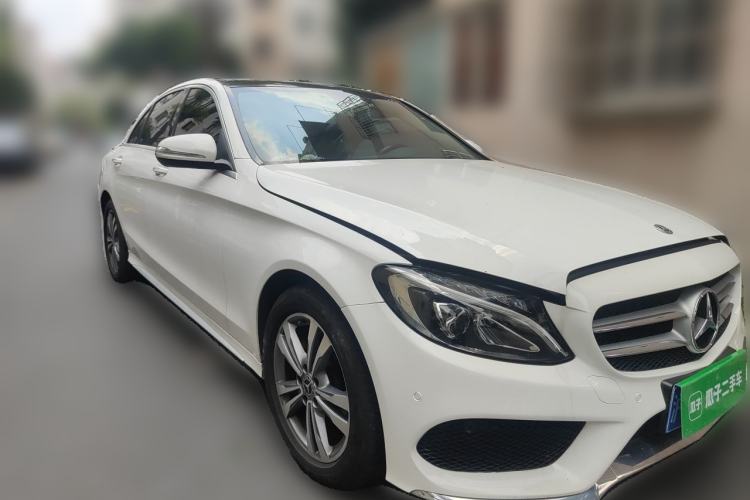 Used Mercedes-Benz C-Class 2017 C 200 L Sport Edition Front Right 45 Deg