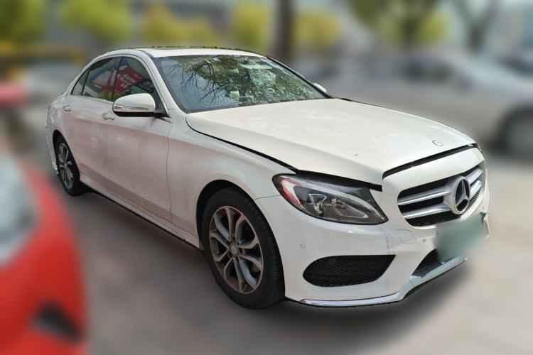 Used Mercedes-Benz C-Class 2017 C 180 L Sport Edition Front Right 45 Deg