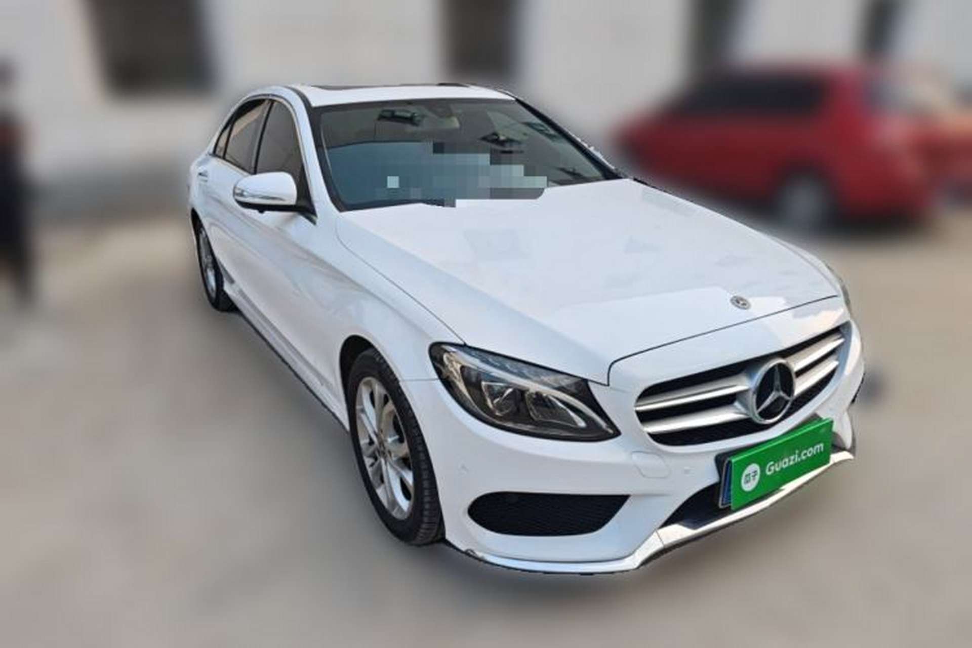 Used Mercedes-Benz C-Class 2017 Facelifted C 180 L Stylish Edition Front Right 45 Deg