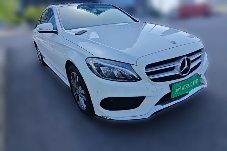 Used Mercedes-Benz C-Class 2017 C 200 L Sport Edition Front Right 45 Deg