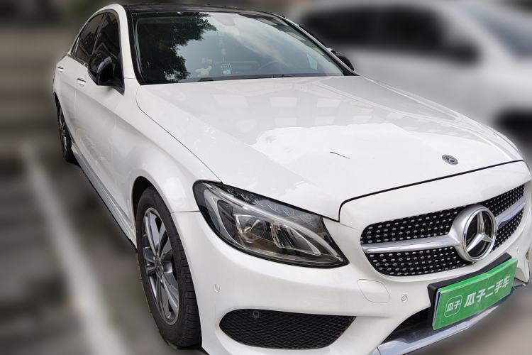 Used Mercedes-Benz C-Class 2017 Facelift C 200 L Sport Edition Front Right 45 Deg