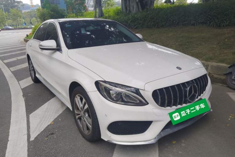 Used Mercedes-Benz C-Class 2017 C 200 L Sport Edition Front Right 45 Deg