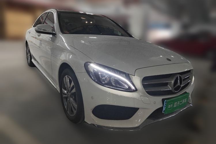 Used Mercedes-Benz C-Class 2017 C 200 L Sport Edition Front Right 45 Deg
