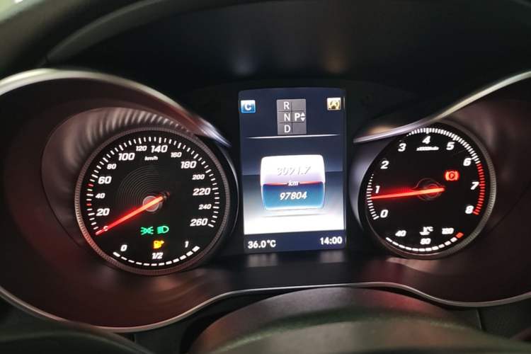 Used Mercedes-Benz C-Class 2017 C 200 Sport Edition Instrument Cluster