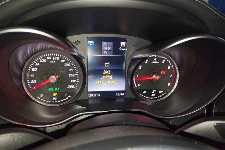 Used Mercedes-Benz C-Class 2017 Facelift C 200 L Sport Edition Instrument Cluster
