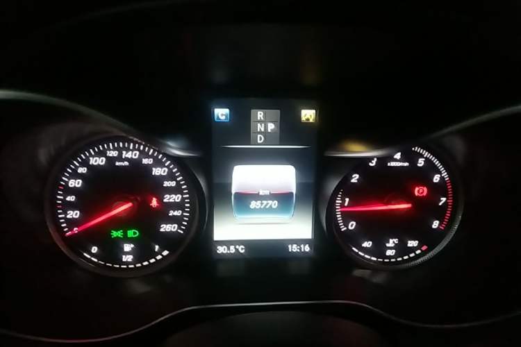 Used Mercedes-Benz C-Class 2017 Facelift C 200 L Sport Edition Instrument Cluster