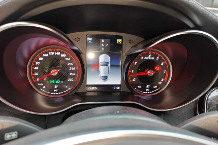 Used Mercedes-Benz C-Class 2017 Facelift C 200 Coupe Instrument Cluster