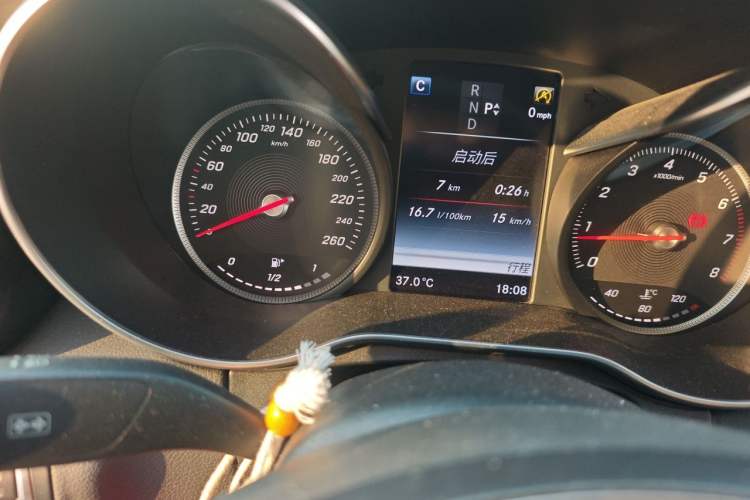 Used Mercedes-Benz C-Class 2017 C 180 L Sport Edition Instrument Cluster