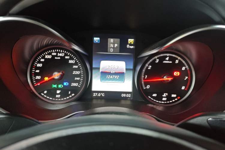 Used Mercedes-Benz C-Class 2017 Restyled C 180 L Fashion Edition Sport Version Instrument Cluster