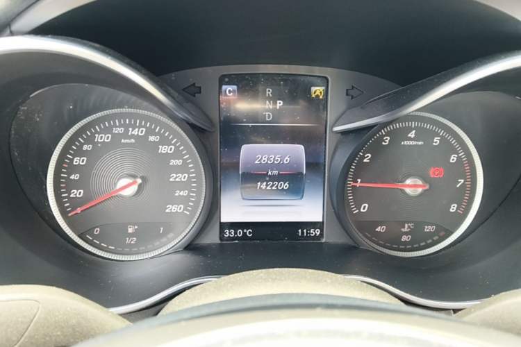 Used Mercedes-Benz C-Class 2017 Restyled C 180 L Fashion Edition Sport Version Instrument Cluster