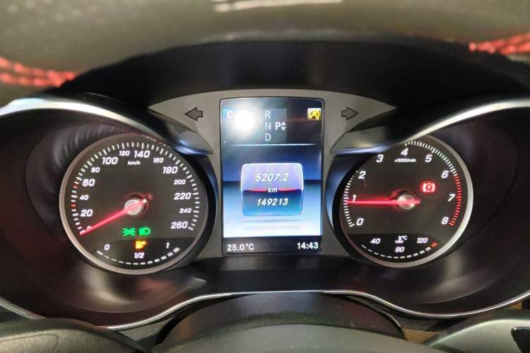 Used Mercedes-Benz C-Class 2017 C 200 L Sport Edition Instrument Cluster