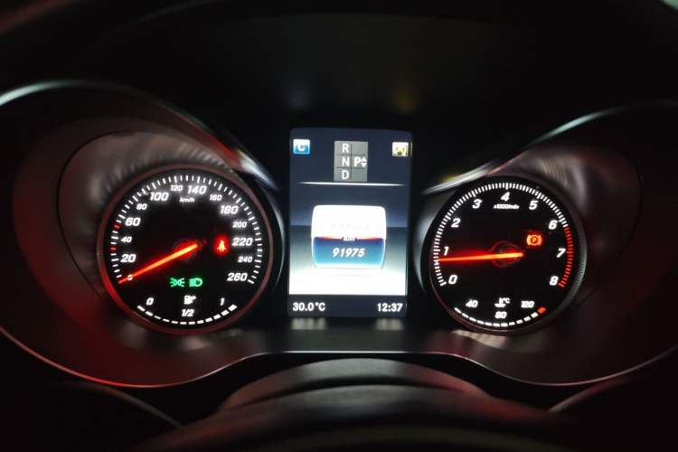 Used Mercedes-Benz C-Class 2017 Facelift C 200 L Sport Edition Instrument Cluster