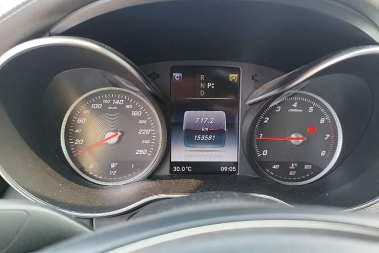 Used Mercedes-Benz C-Class 2017 C 200 L Sport Edition Instrument Cluster