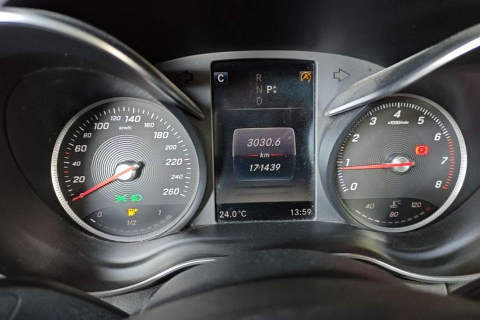 Used Mercedes-Benz C-Class 2017 C 180 L Sport Edition Instrument Cluster