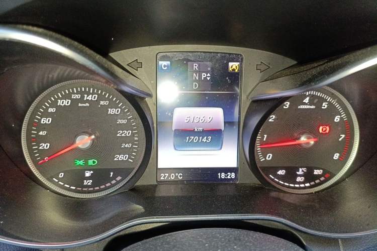 Used Mercedes-Benz C-Class 2017 C 180 L Sport Edition Instrument Cluster