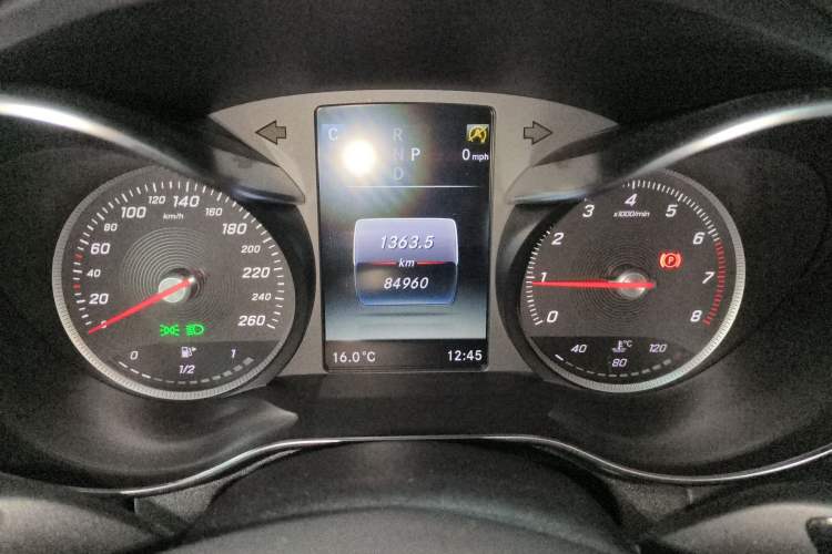 Used Mercedes-Benz C-Class 2017 Restyled C 180 L Fashion Edition Sport Version Instrument Cluster