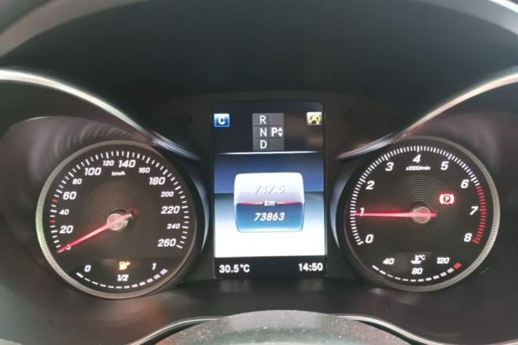 Used Mercedes-Benz C-Class 2017 Facelift C 200 Coupe Instrument Cluster