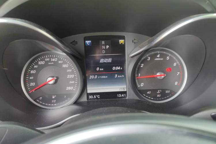 Used Mercedes-Benz C-Class 2017 Facelift C 200 L Sport Edition Instrument Cluster