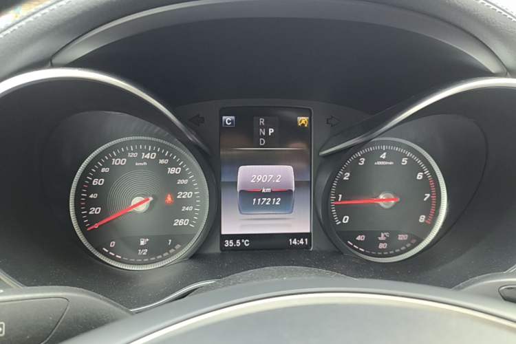 Used Mercedes-Benz C-Class 2017 Facelift C 200 L Sport Edition Instrument Cluster