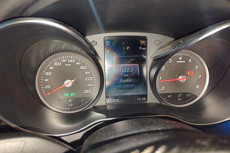 Used Mercedes-Benz C-Class 2017 Restyled C 180 L Fashion Edition Sport Version Instrument Cluster