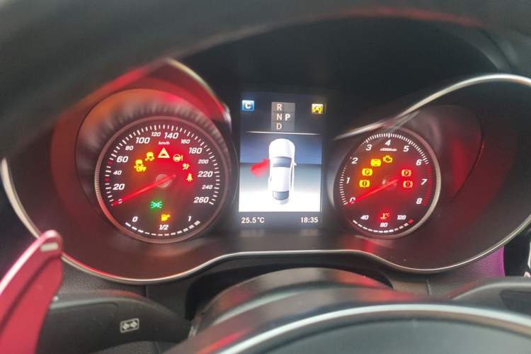 Used Mercedes-Benz C-Class 2017 Facelift C 200 Coupe Instrument Cluster