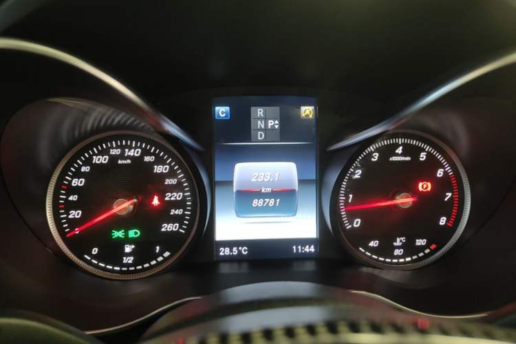 Used Mercedes-Benz C-Class 2017 C 200 Sport Edition Instrument Cluster