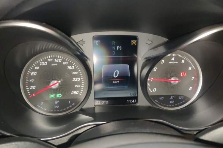 Used Mercedes-Benz C-Class 2017 Facelift C 200 L Sport Edition Instrument Cluster
