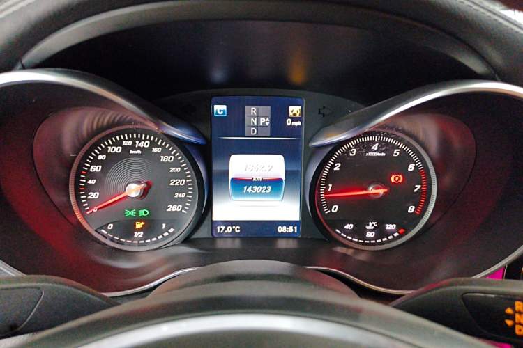 Used Mercedes-Benz C-Class 2017 C 200 L Sport Edition Instrument Cluster