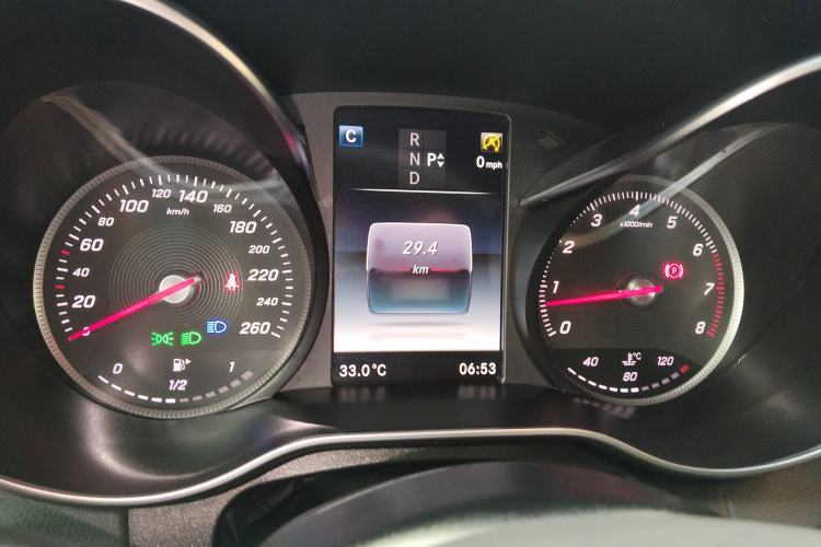 Used Mercedes-Benz C-Class 2017 Facelift C 300 Coupe Instrument Cluster