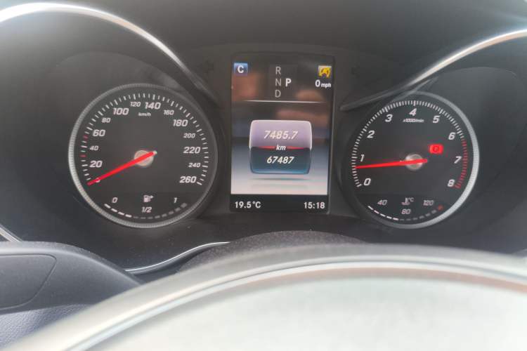 Used Mercedes-Benz C-Class 2017 Facelift C 200 L Sport Edition Instrument Cluster