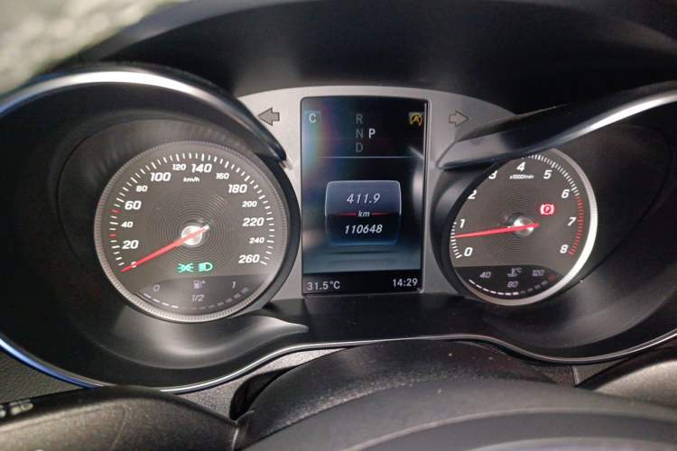 Used Mercedes-Benz C-Class 2017 C 200 L Sport Edition Instrument Cluster