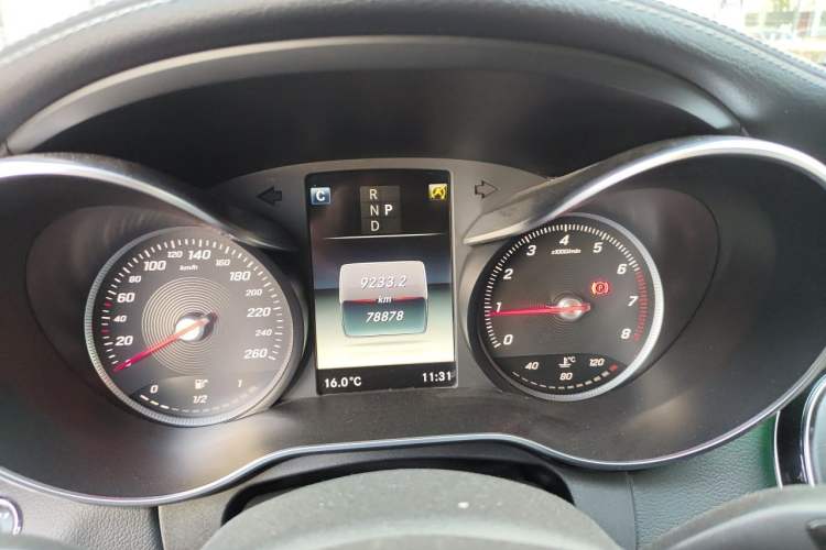 Used Mercedes-Benz C-Class 2017 Revised C 180 L Dynamic Sports Edition Instrument Cluster