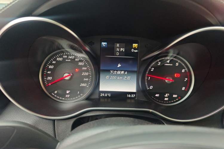 Used Mercedes-Benz C-Class 2017 Facelift C 200 L Sport Edition Instrument Cluster
