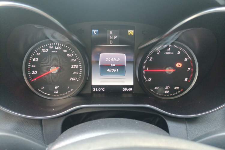 Used Mercedes-Benz C-Class 2017 Facelift C 200 L Sport Edition Instrument Cluster