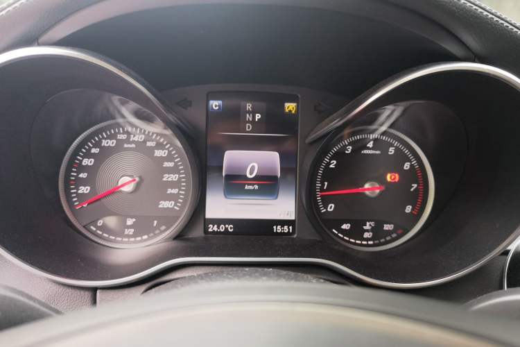 Used Mercedes-Benz C-Class 2017 Facelift C 200 L Sport Edition Instrument Cluster
