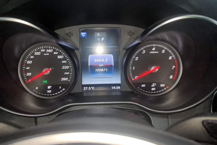 Used Mercedes-Benz C-Class 2017 Restyled C 180 L Fashion Edition Sport Version Instrument Cluster
