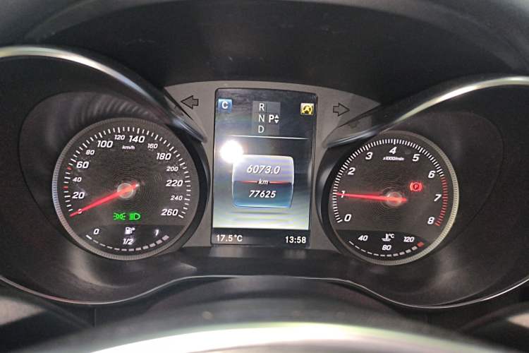 Used Mercedes-Benz C-Class 2017 Restyled C 200 Sport Edition Instrument Cluster