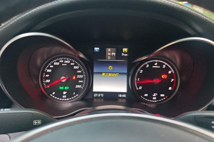 Used Mercedes-Benz C-Class 2017 Facelift C 200 Coupe Instrument Cluster