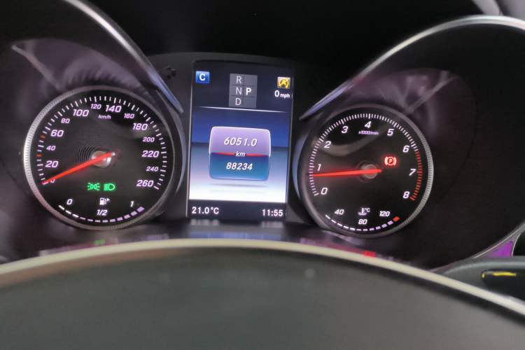 Used Mercedes-Benz C-Class 2017 C 200 4MATIC Coupe Instrument Cluster