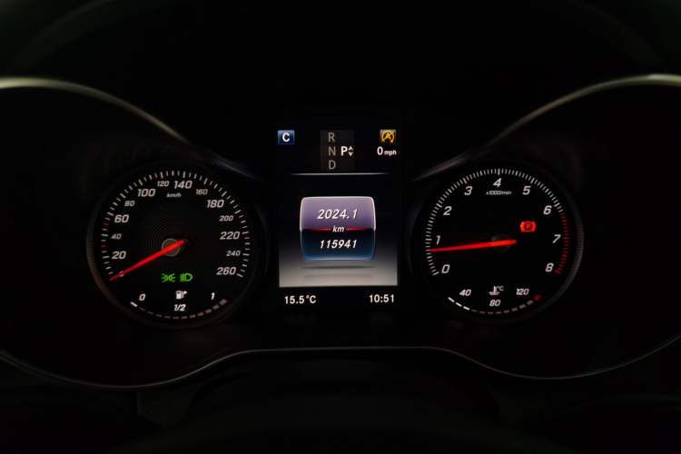 Used Mercedes-Benz C-Class 2017 C 200 L Sport Edition Instrument Cluster