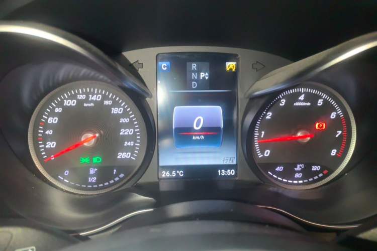 Used Mercedes-Benz C-Class 2017 Facelift C 200 Station Wagon Instrument Cluster