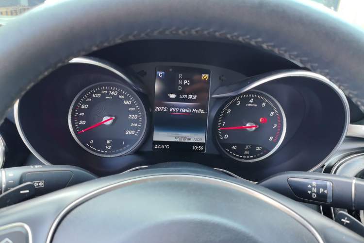 Used Mercedes-Benz C-Class 2017 Facelift C 200 L Sport Edition Instrument Cluster
