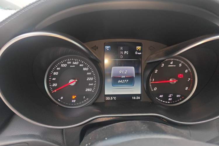 Used Mercedes-Benz C-Class 2017 C 200 Coupe Instrument Cluster