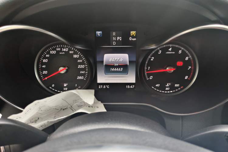 Used Mercedes-Benz C-Class 2017 Restyled C 200 Sport Edition Instrument Cluster